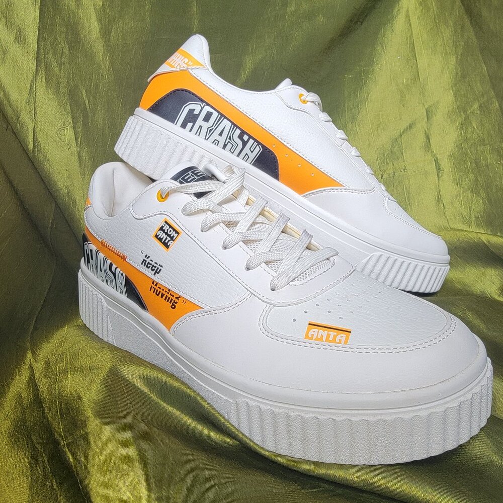 Anta Life Series Low Top 'Orange White' 111938021R-3 size 10.5